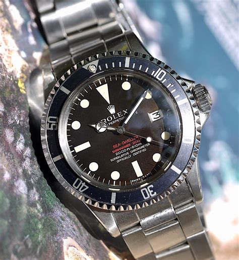 rolex spirit of the sea|Rolex double red sea dweller.